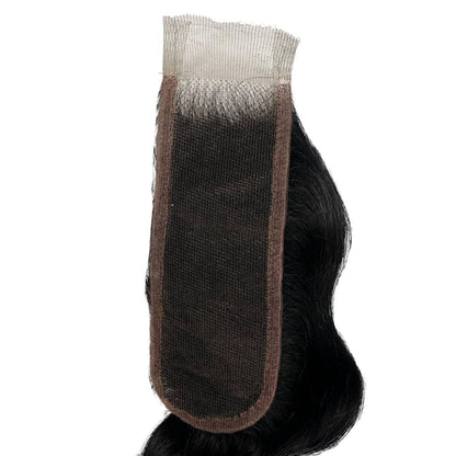 Jet Black Body Wave 2x6 HD Lace Closure