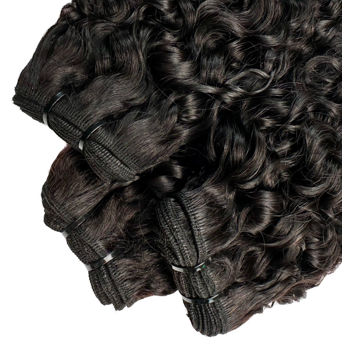 Burmese Curly 100% Human Hair Bundle Deals