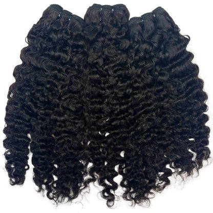 Burmese Curly 100% Human Hair Bundle Deals