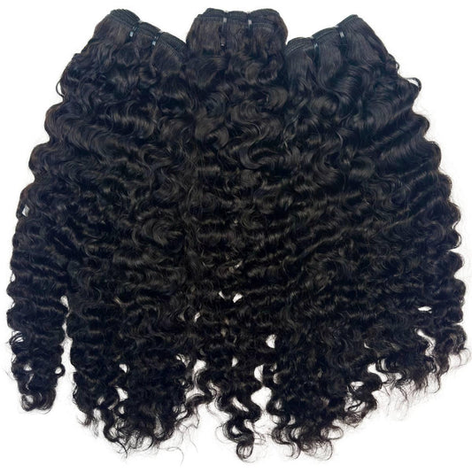 Burmese Curly 100% Human Hair Bundle Deals