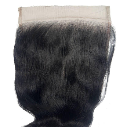 Jet Black Body Wave 6x6 HD Lace Closure