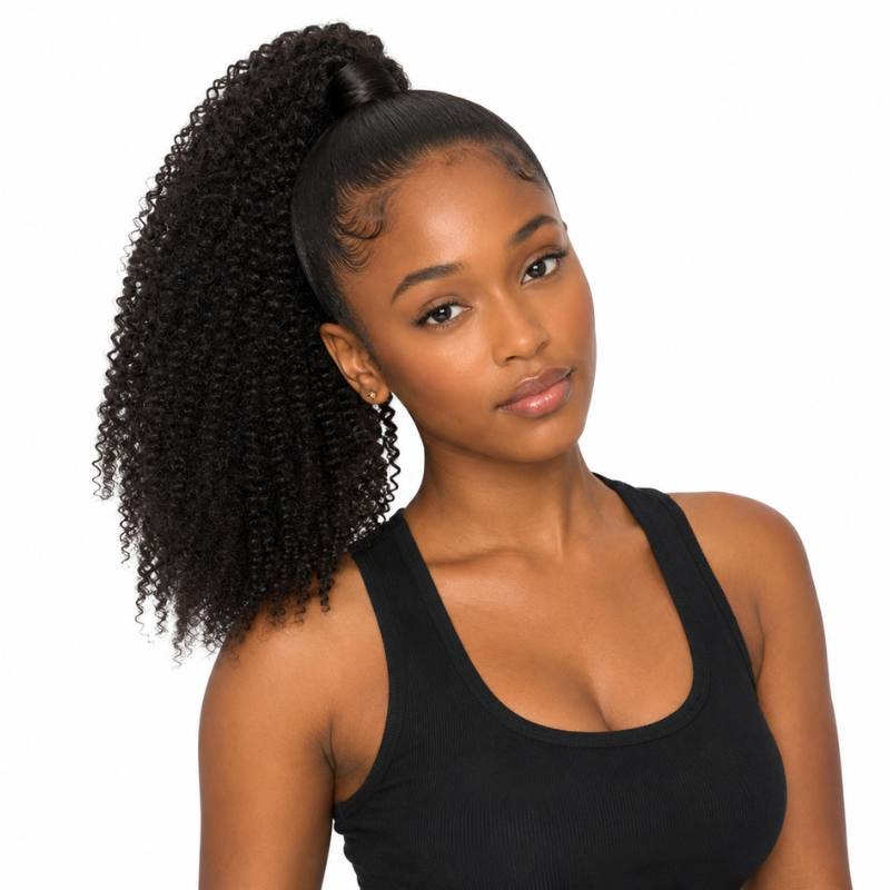 Afro Kinky Curly Ponytail