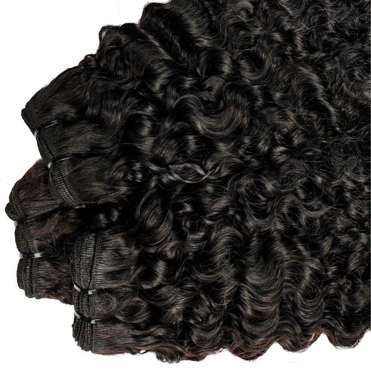 Burmese Curly 100% Human Hair Bundle Deals