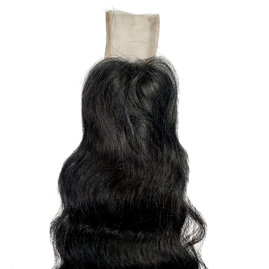 Raw Indian Curly 2x6 Transparent Lace Closure