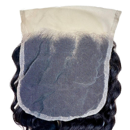 Deep Wave 5x5 Transparent Lace Closure