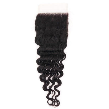 Deep Wave 5x5 Transparent Lace Closure