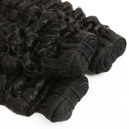 Raw Burmese Curly Human Hair Bundle Deal